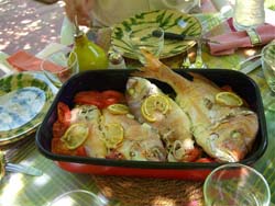 French Cooking Homestay Program - fish