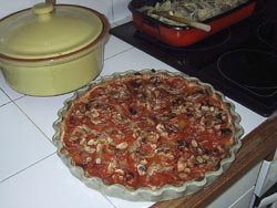 French Cooking Homestay Program - apricot tart